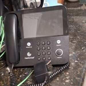 Black VoIP Home Phone with Display